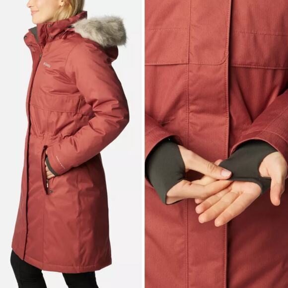 New! Columbia Women's Apres‎ Arson™ Winter Long Down Jacket, size 2X - Picture 3 of 16